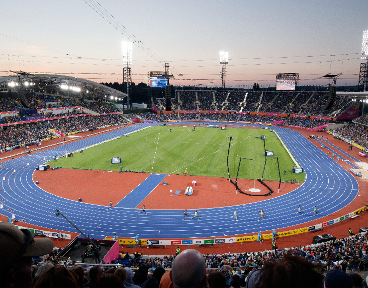 Commonwealth Games track and field arena